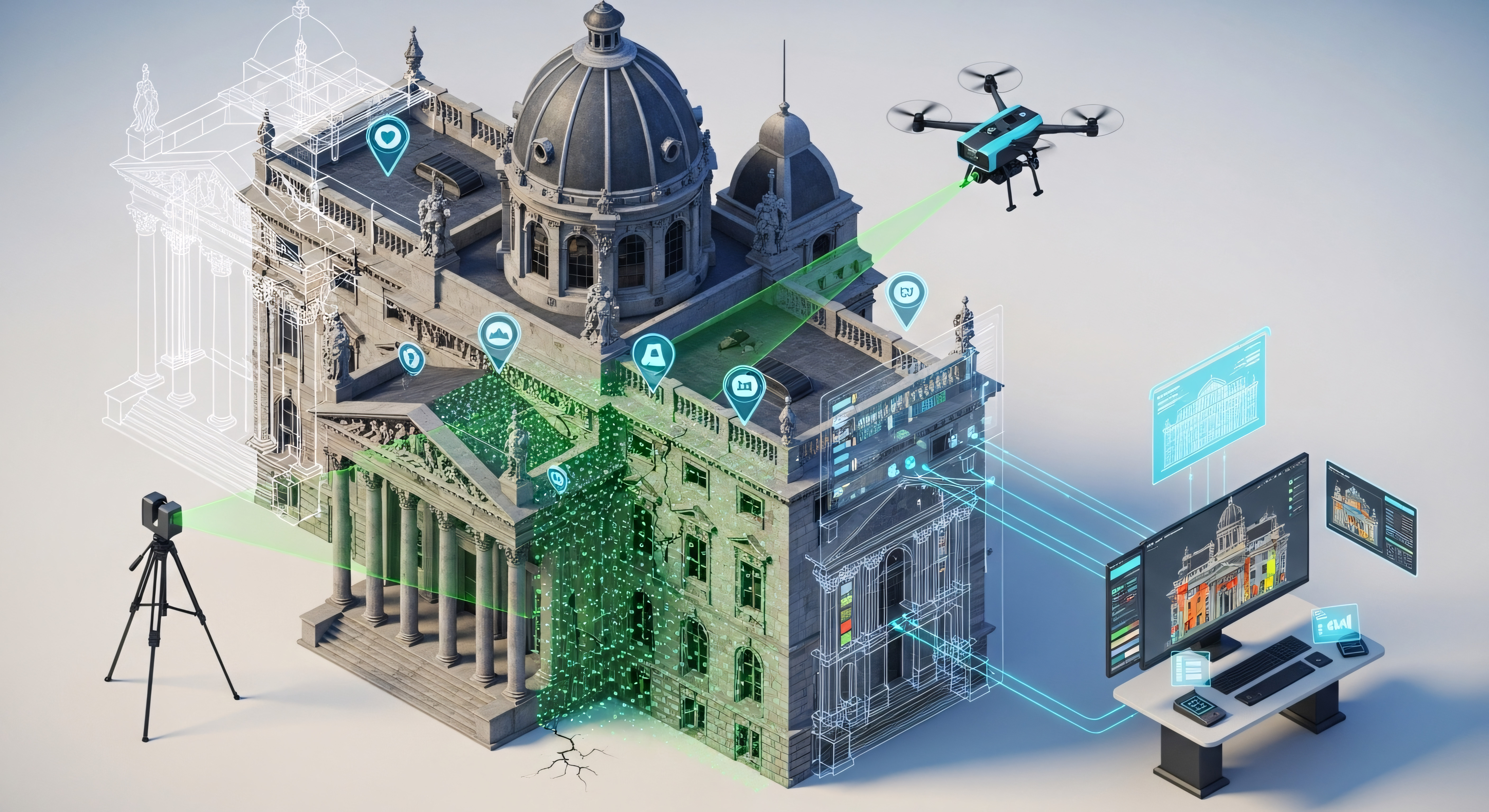 3D Druck und Scan-to-Print für Architektur und Planung